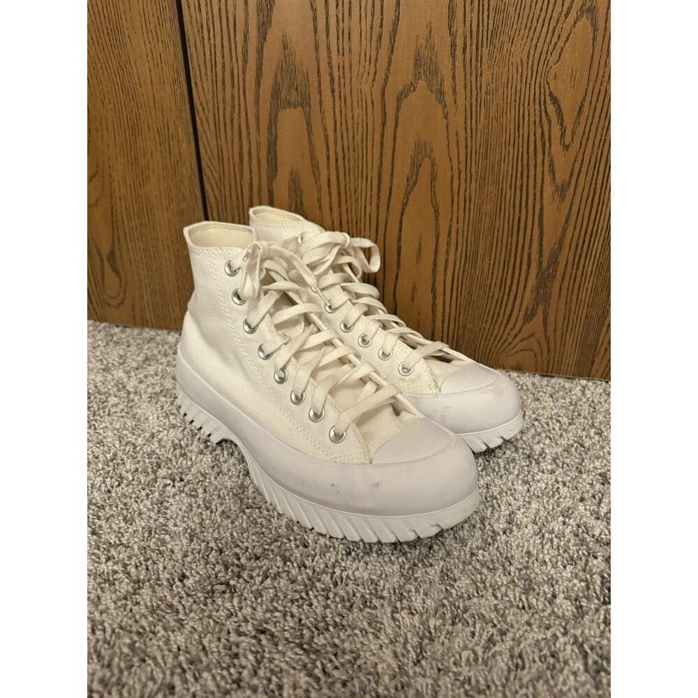 Converse Chuck Taylor All Star Lugged High White WOMEN SIZE 8.5